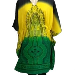 Jamaican Colour -  Women Dress / Throw Over One Size