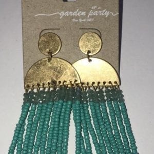 Garden Party- Tassel Gold Earrings