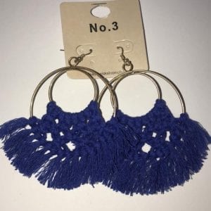 Tassel Hoop Bohemian Earrings