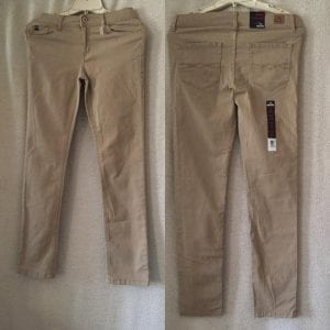 New-Jordache Girl Skinny Jeans Pants, Adjustable Waist - Size 14 