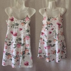 Excellent Condition - Forever 21 Women Floral Dress, Size-Large