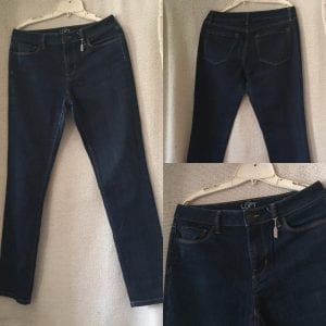 New- Women Loft Ann Taylor Curvy Skinny Jeans - Size 6