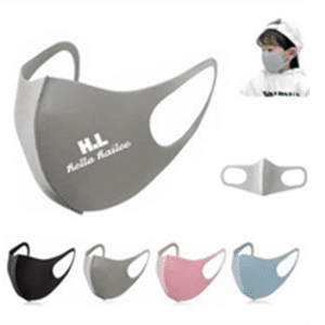 Branded 1-Ply Stretch Face Mask