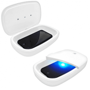 Branded HD-100 UV Light Phone Sanitizer Case With Multi-Device Capacity