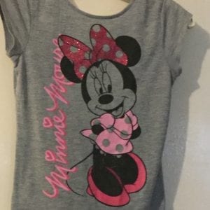 New Disney Minnie Mouse girl blouse - size 10-12