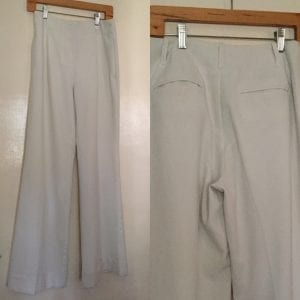 Used Cream New York & Company Women Dress Pant