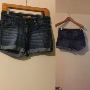 Used Celebrity pink girl jeans short excellent condition