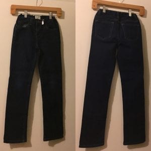 Used Est 89 place girl skinny stretch dark blue jeans pant