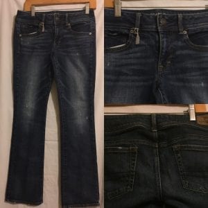 Used American Eagle girl jeans pants excellent condition - size 6