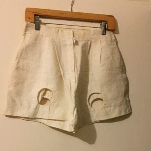 Excellent Condition Cream linen Women Short