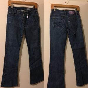 Used Beauty Bar Women Blue Jeans Pants Excellent Condition- Size 3