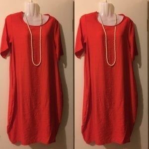 New Miss Look women Red dress