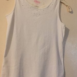 Used White Circo Girl Blouse Excellent Condition -Size Small