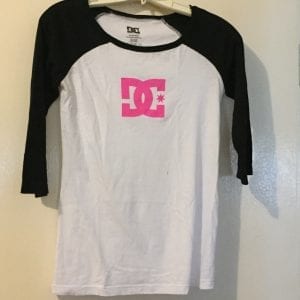 Used DG cotton / algodin girl blouse excellent condition - size XS /XP/XCH