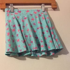 Used Basic Edition Cotton Polyester Skirt with attached Shorts Excellent Condition - Size 6x
