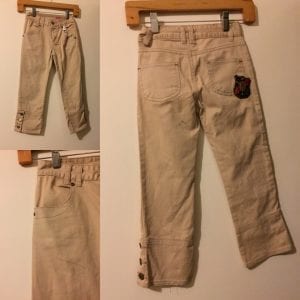 New French Toast Girl Cotton Khaki Pants - Size 7