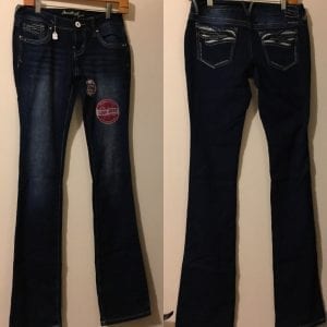 New Amethyst /Cotton/Spandex Women Dark Blue Jeans Pant -Size 3