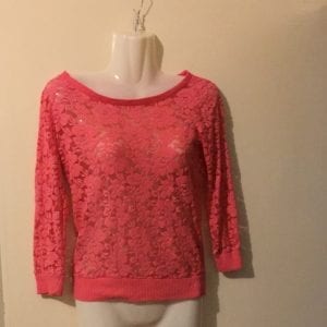 New girl blouse - Aeropostale lace blouse - size S/P