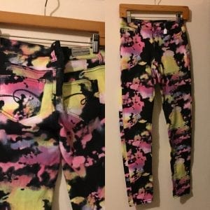 Used Justice Premium Multi-Colour Girl  Pants Excellent Condition - Size 14R