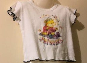 Used So Cute White Cotton Girl Blouse Good Condition -Size 2