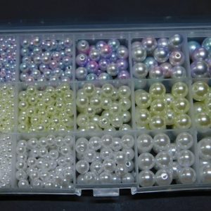 Acrylic Pearl Beads Kit - make your own jewelry