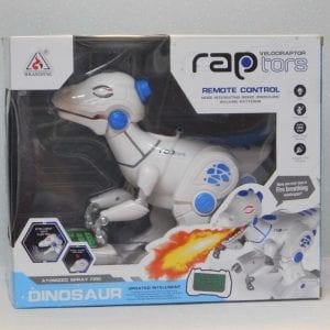 Remote Control Dinosaur Toy- Light, Music, Walk, Slide, Sound Effect, Fire Breathing, Story Telling