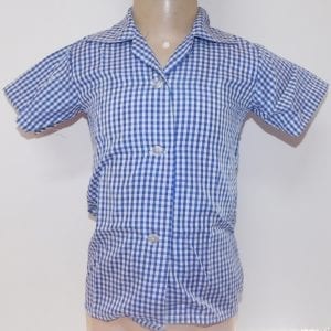 School Uniform Blouse Small Plaid