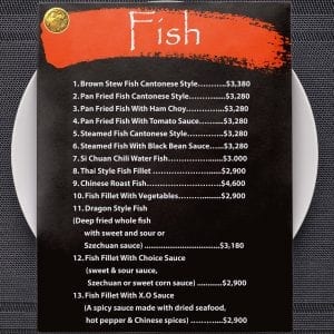 Fish - Dragon Garden Restaurant