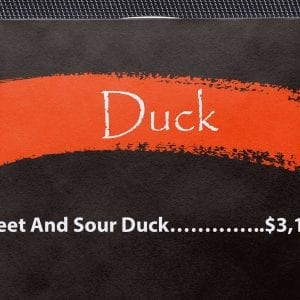 Duck - Dragon Garden Restaurant
