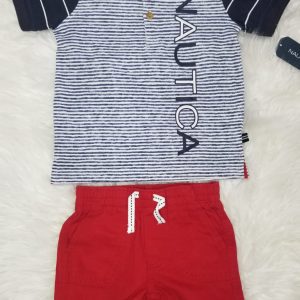 Nautica Boy Shorts Set 12 Months Old