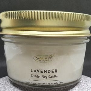 Lavender Scented Soy Candle 4 oz