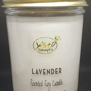 Lavender Scented Soy Candle  8 oz