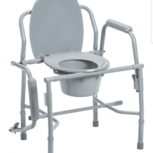 Drop Arm Bedside Commode