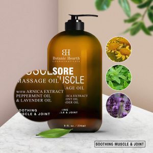 Sore Muscle Massage Oil